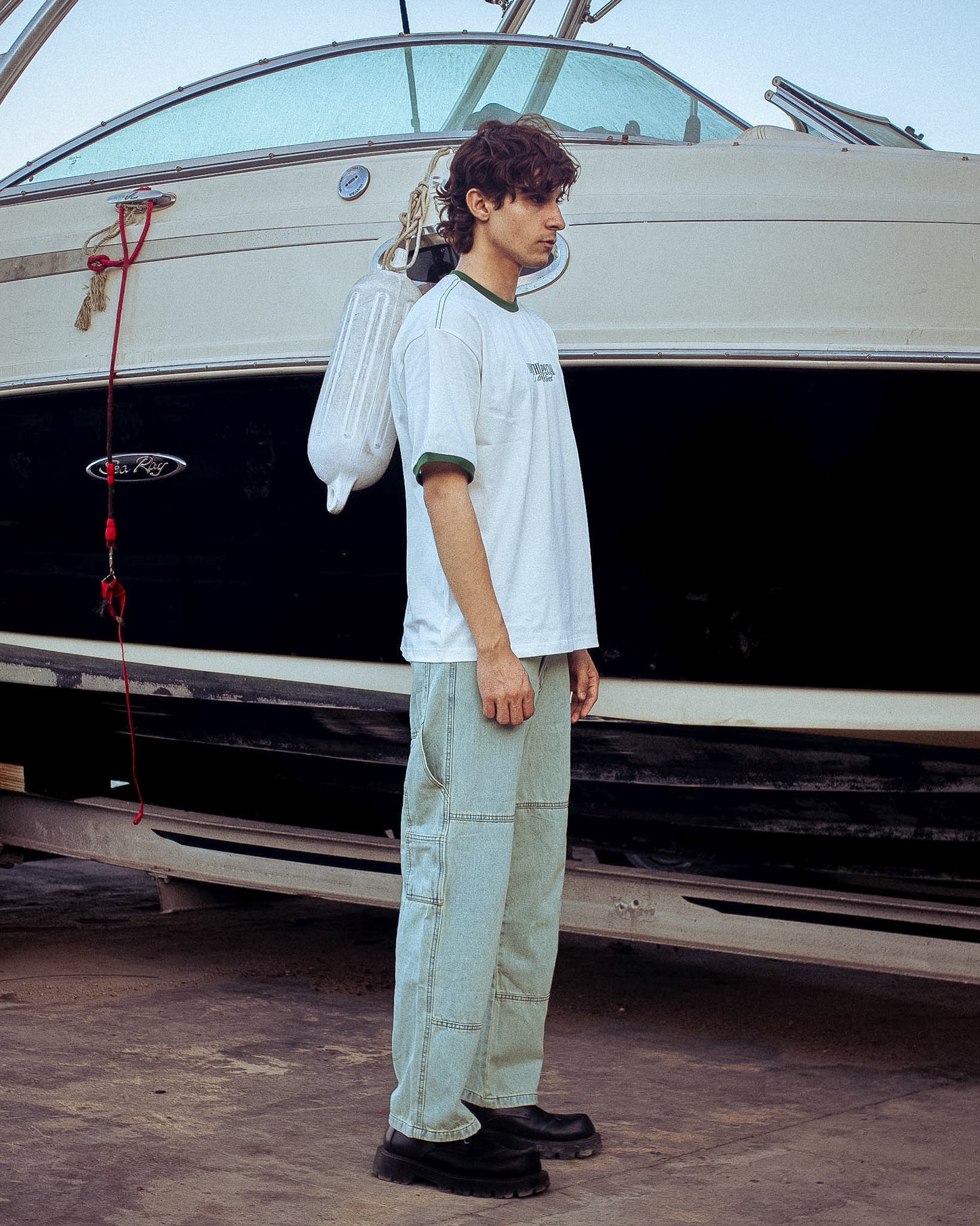 RINGER T-SHIRT WHITE
