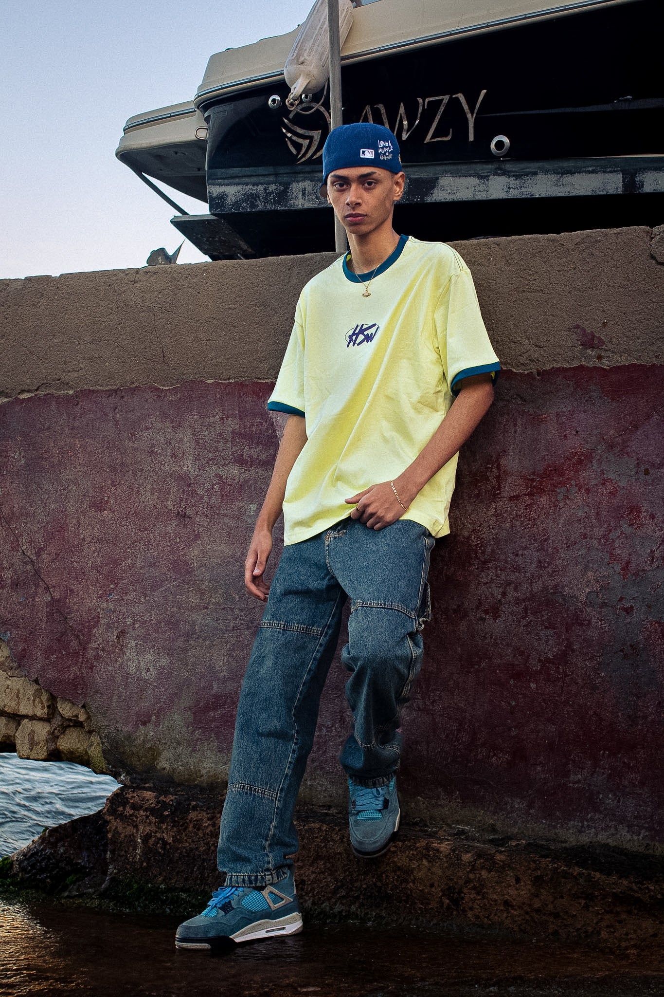 RINGER T-SHIRT YELLOW
