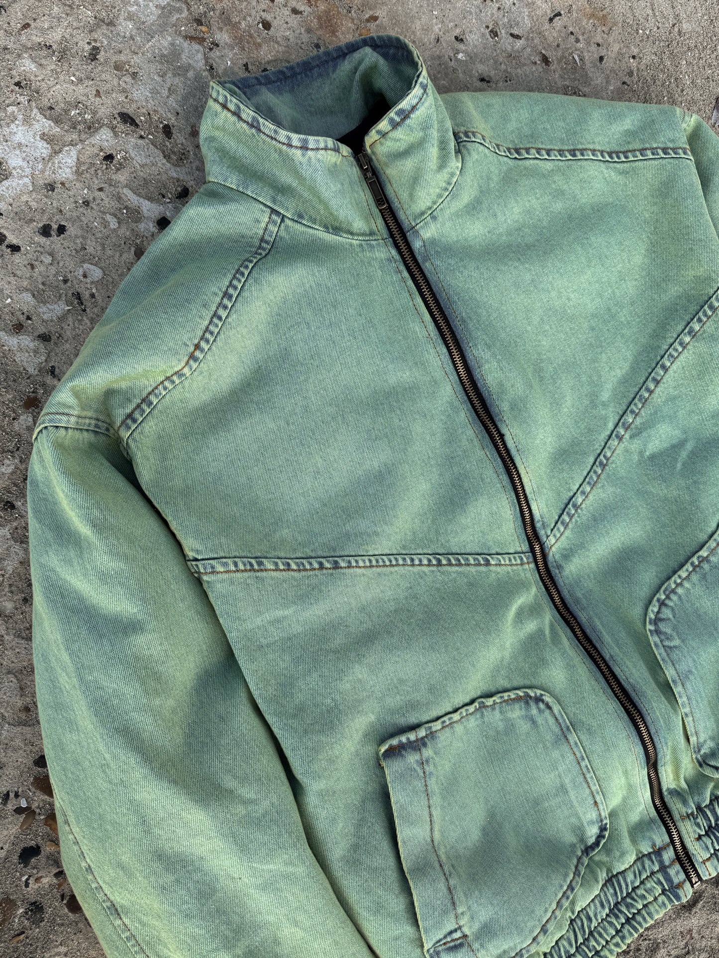 HSW DENIM JACKET MINT