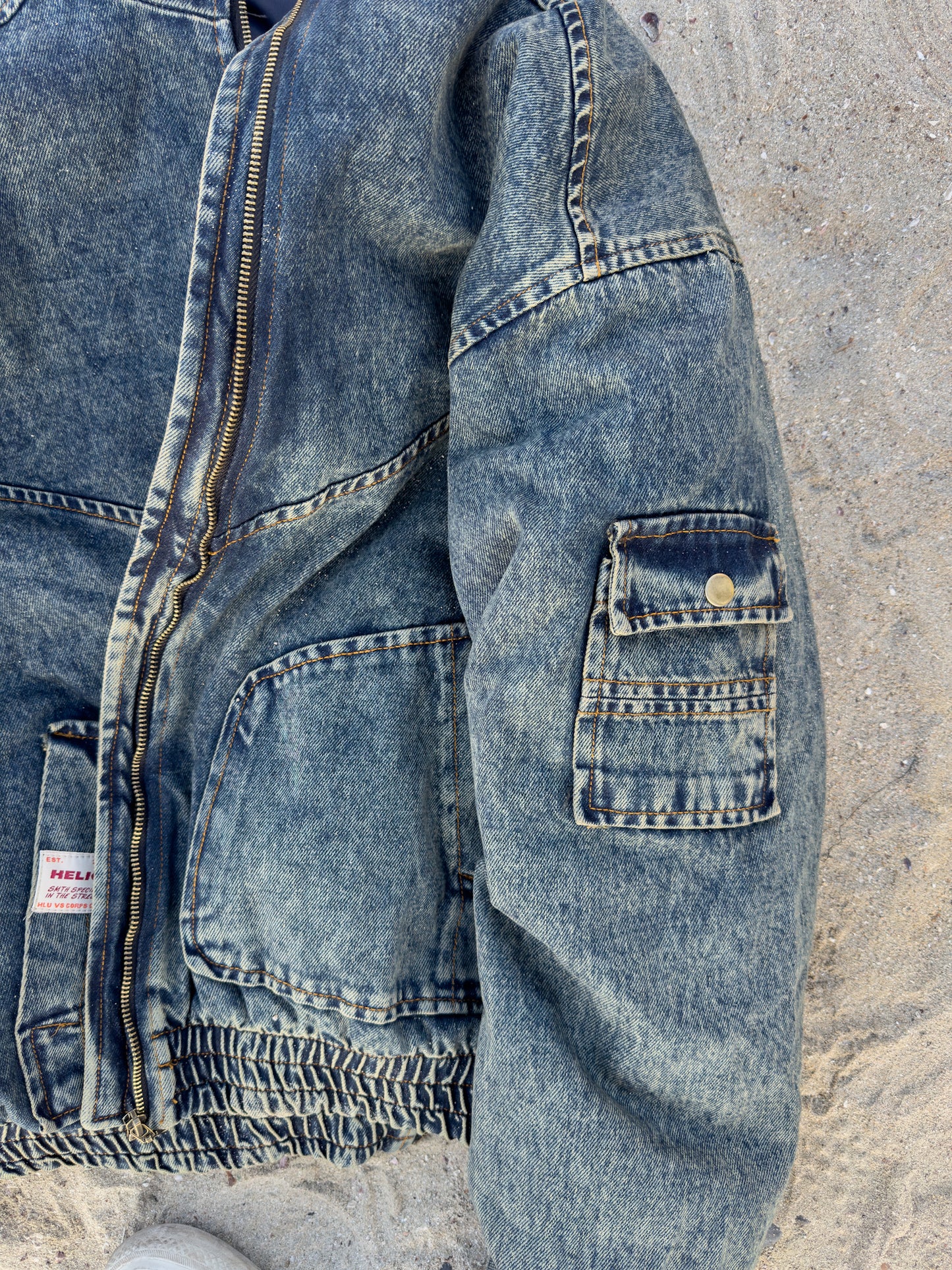 HSW DENIM JACKET BLUE