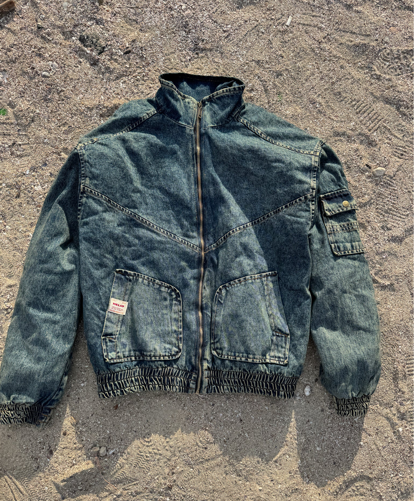 HSW DENIM JACKET BLUE