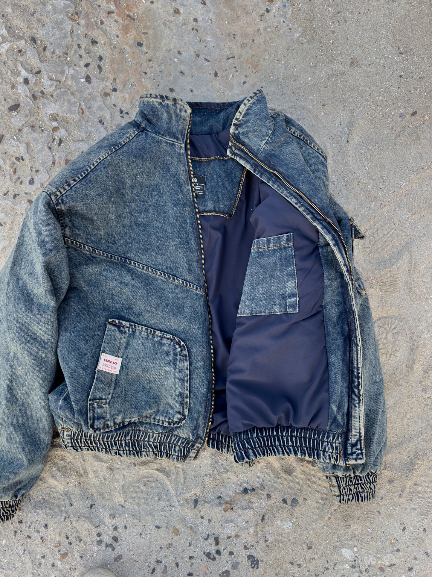 HSW DENIM JACKET BLUE