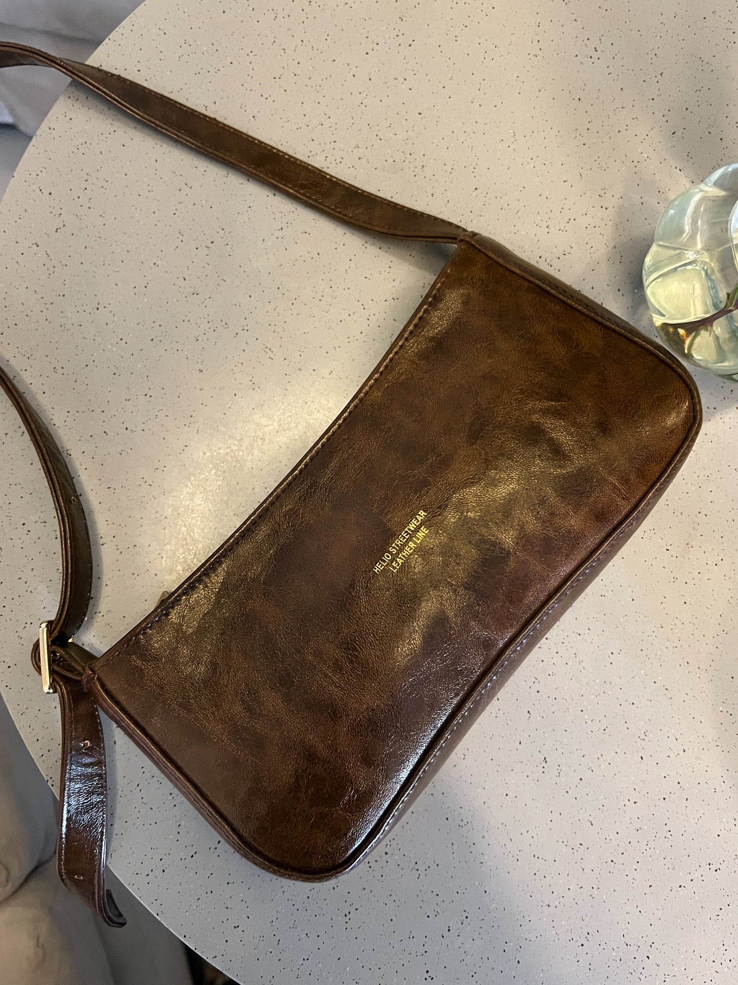 TOKEN BAG WOOD BROWN