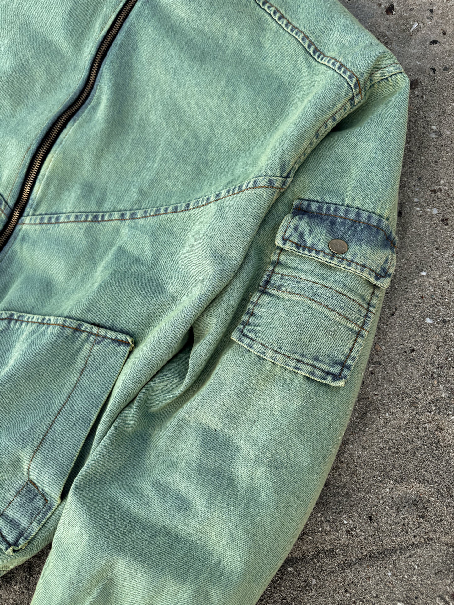 HSW DENIM JACKET MINT