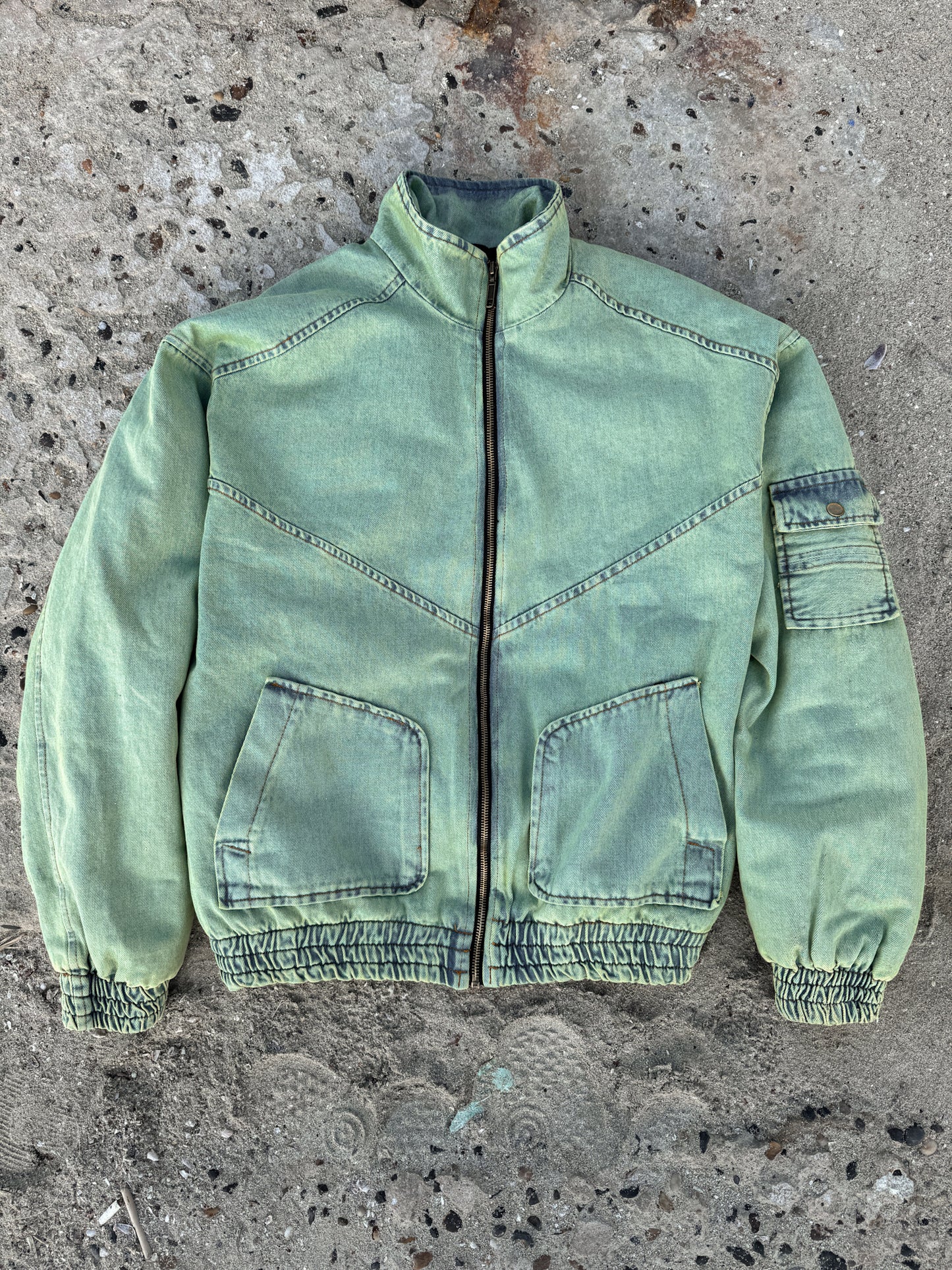 HSW DENIM JACKET MINT