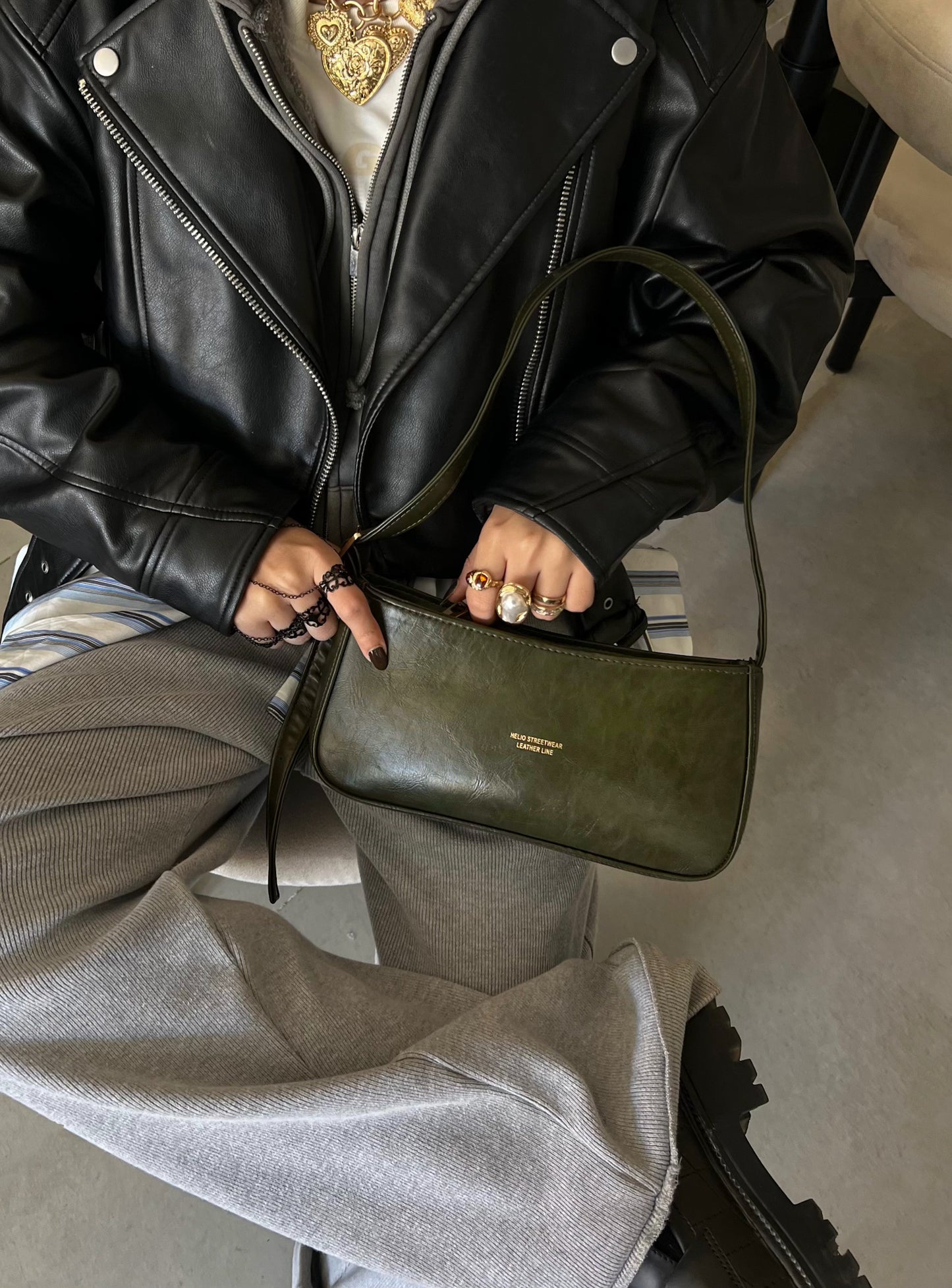 TOKEN BAG FOREST GREEN