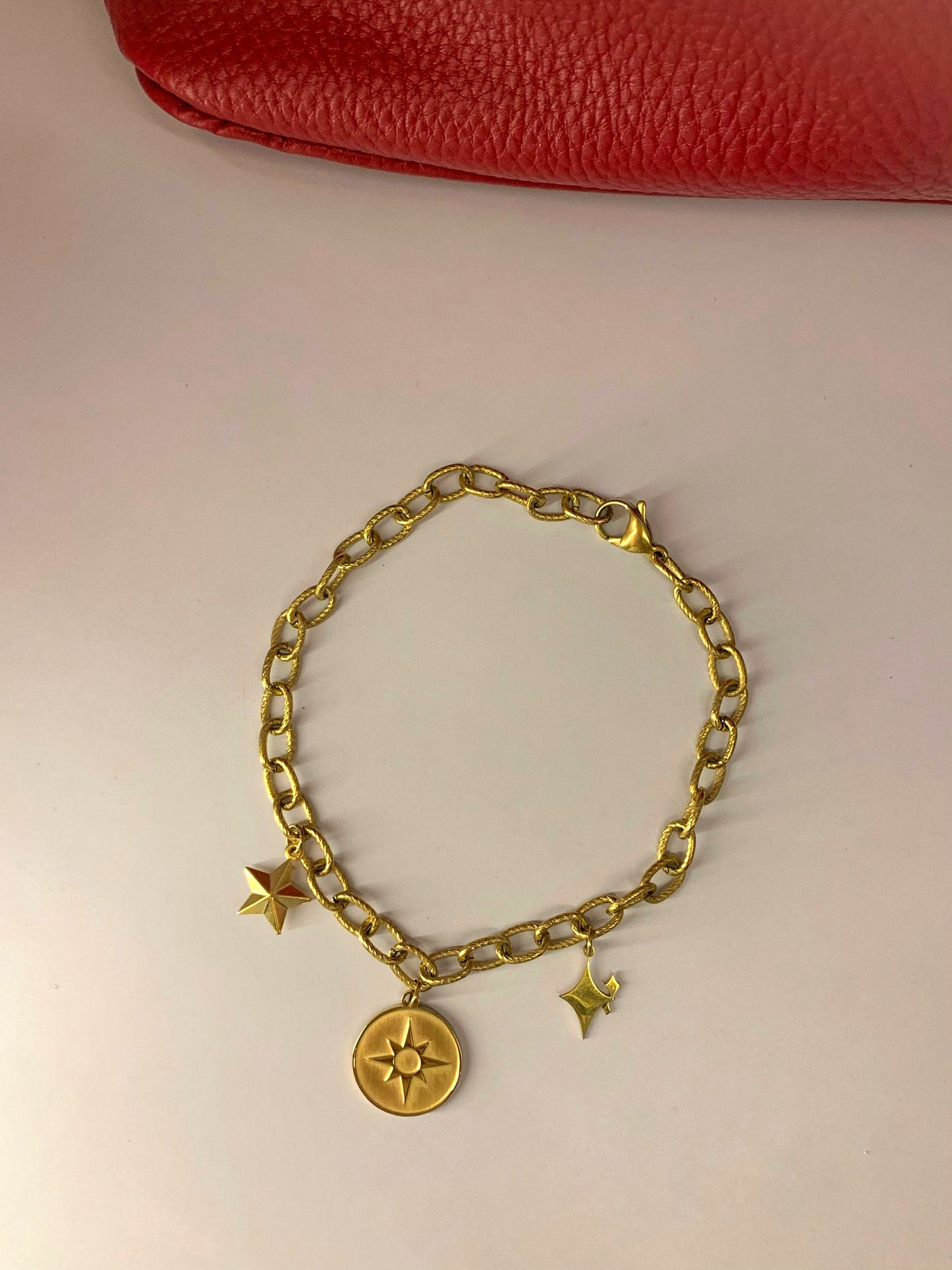 COSMIC GOLD BAG-CHAIN