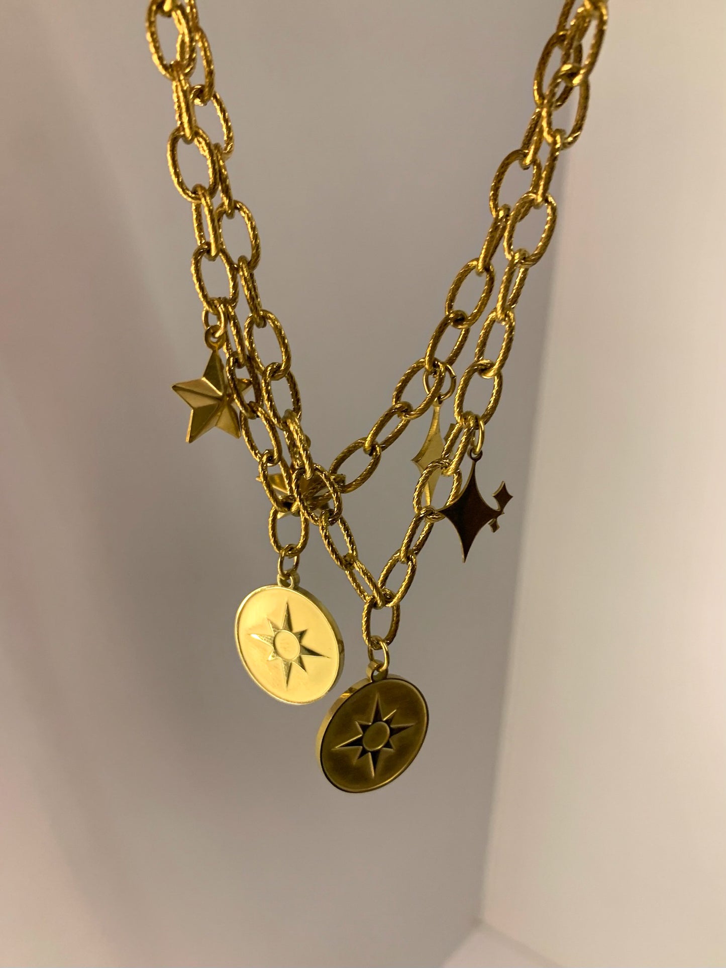 COSMIC GOLD BAG-CHAIN