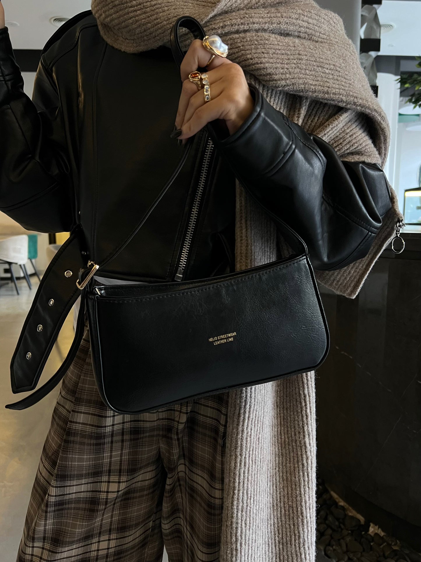 TOKEN BAG DIAMOND BLACK