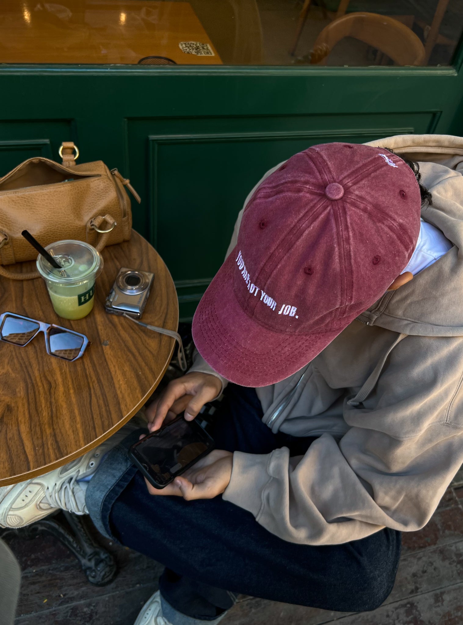 ACID WASHED CAPS