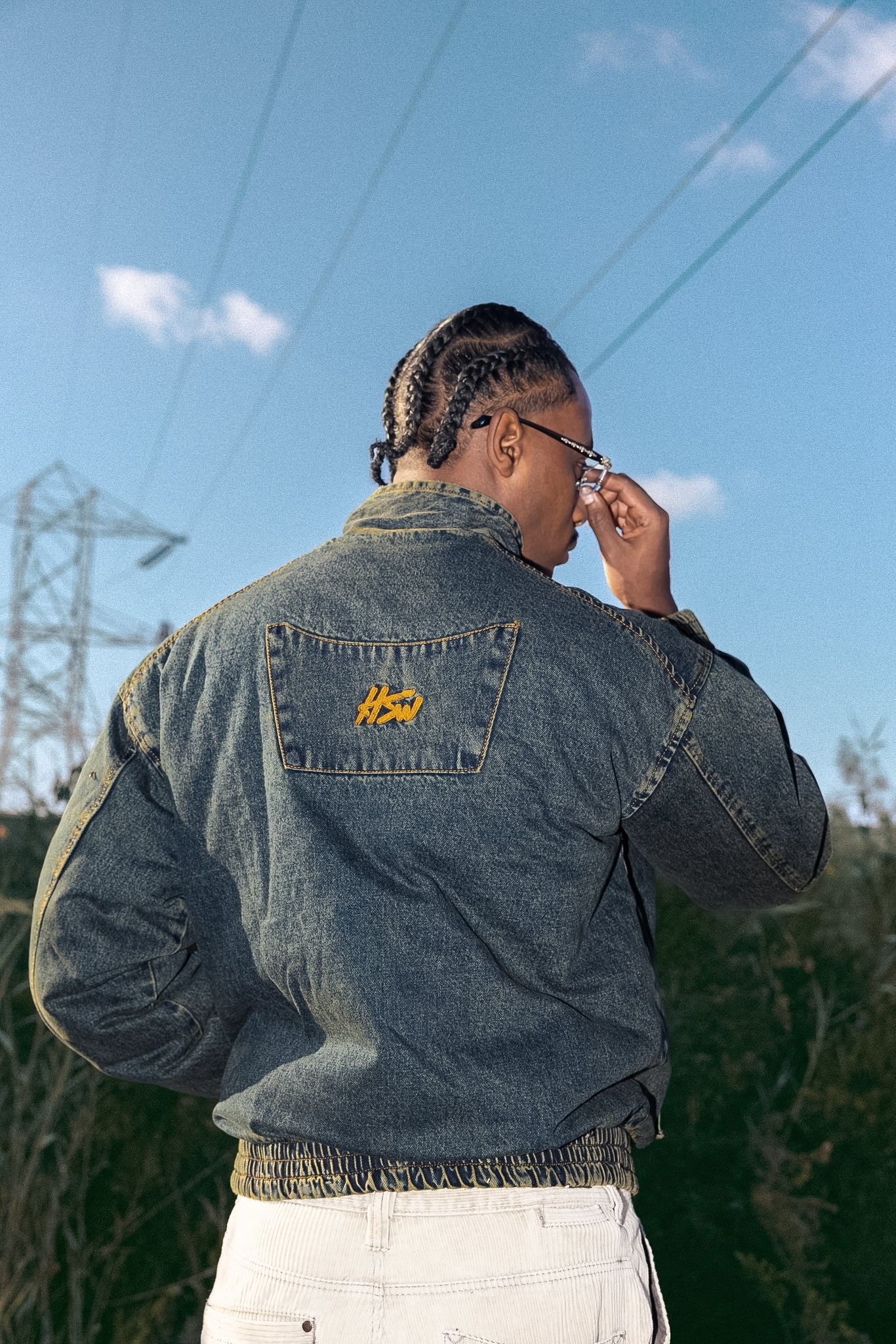 HSW DENIM JACKET [PADDED WITH SOFT FIBER] THE 1ST IN THE MARKET