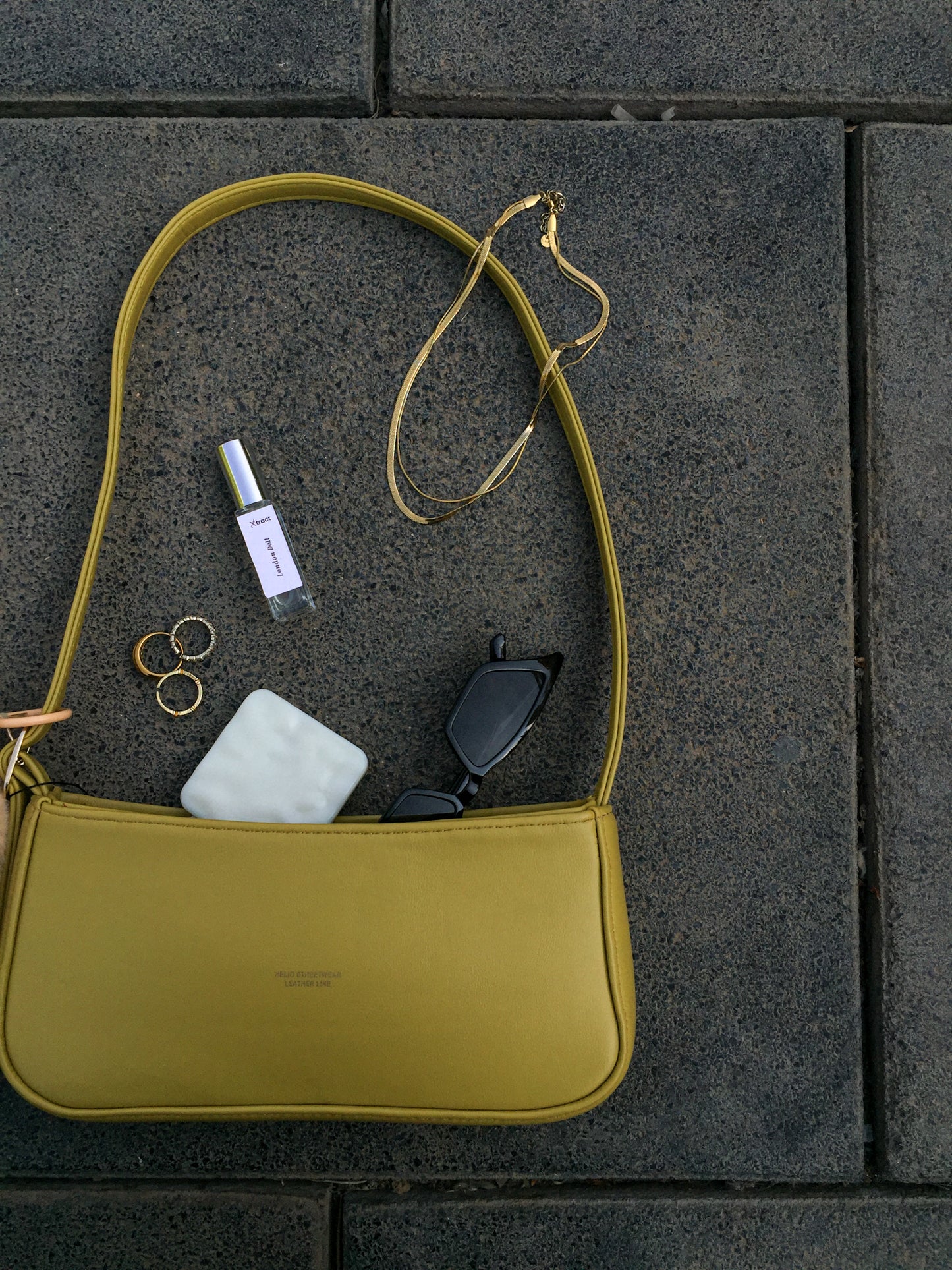 TOKEN BAG HONEY MUSTARD