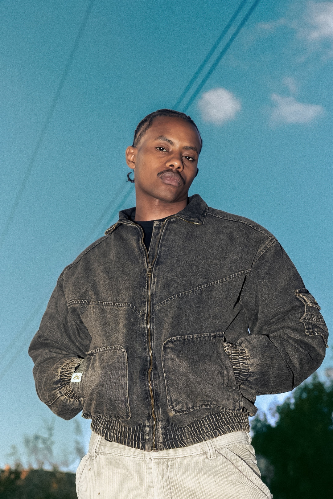 HSW DENIM JACKET RUSTY