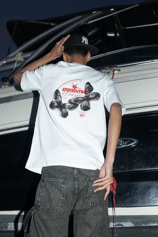 ESSENTIAL LEISURE WHITE TEE