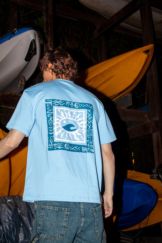 SKY WAVE BABY BLUE TEE