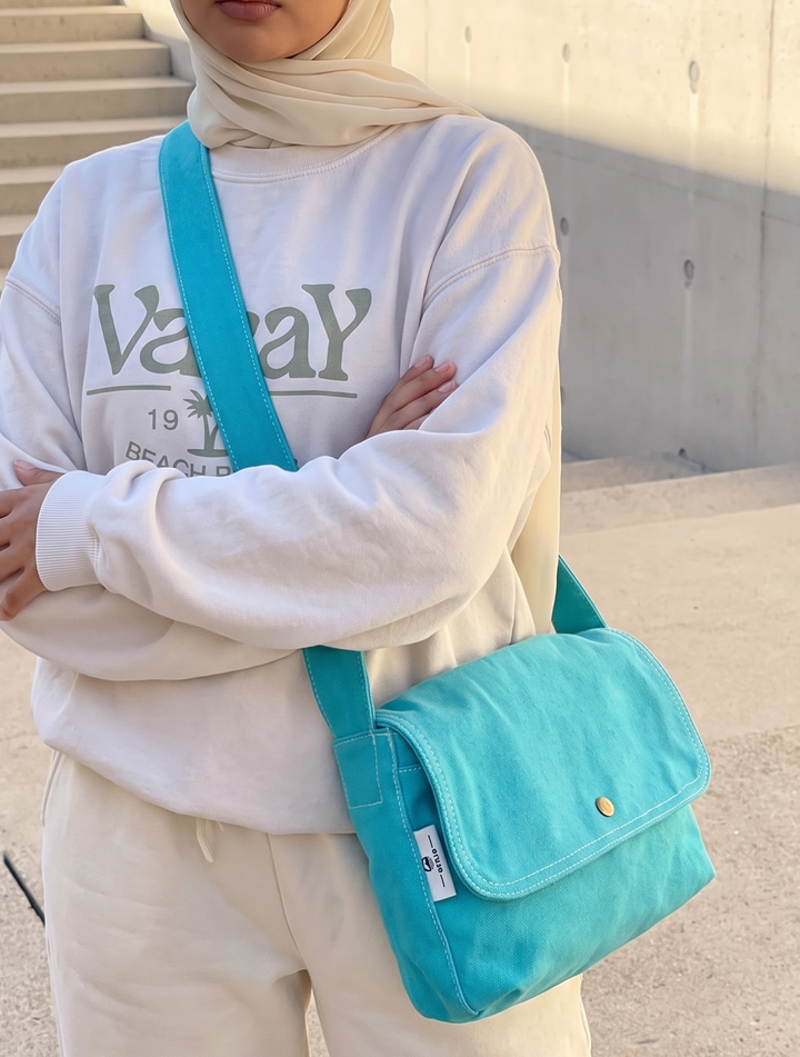 SIDE BAG AQUA