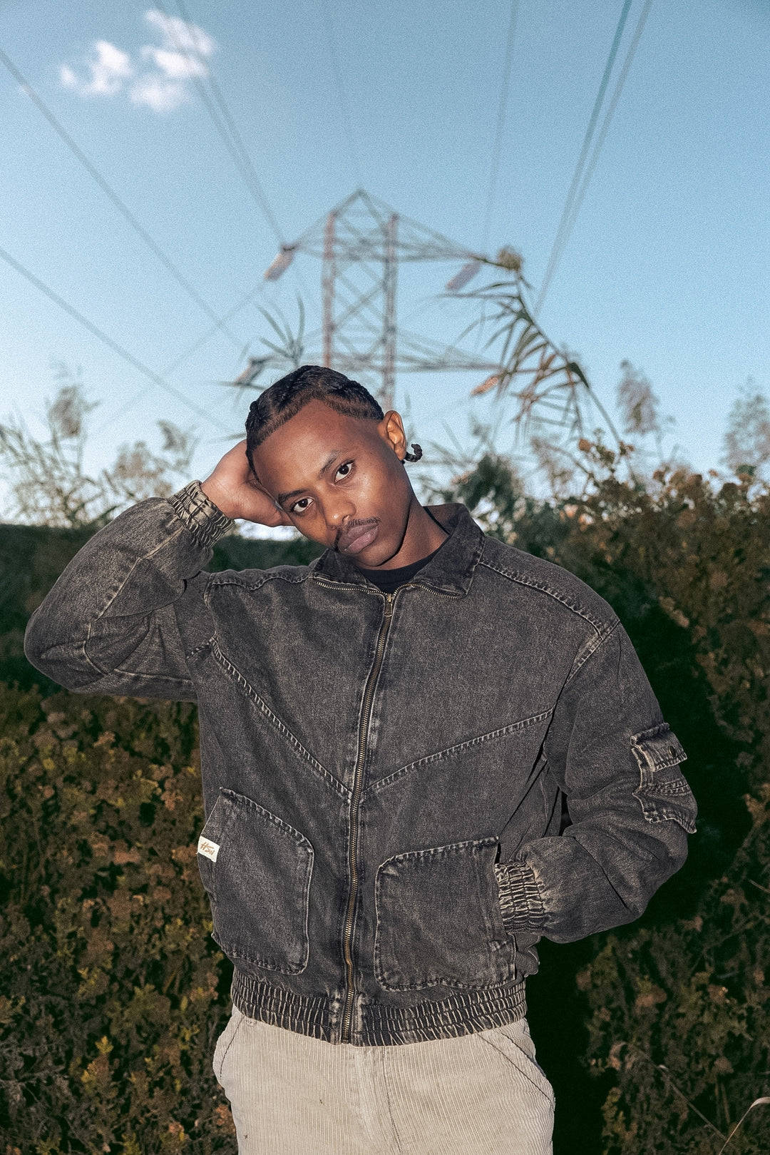 HSW DENIM JACKET RUSTY