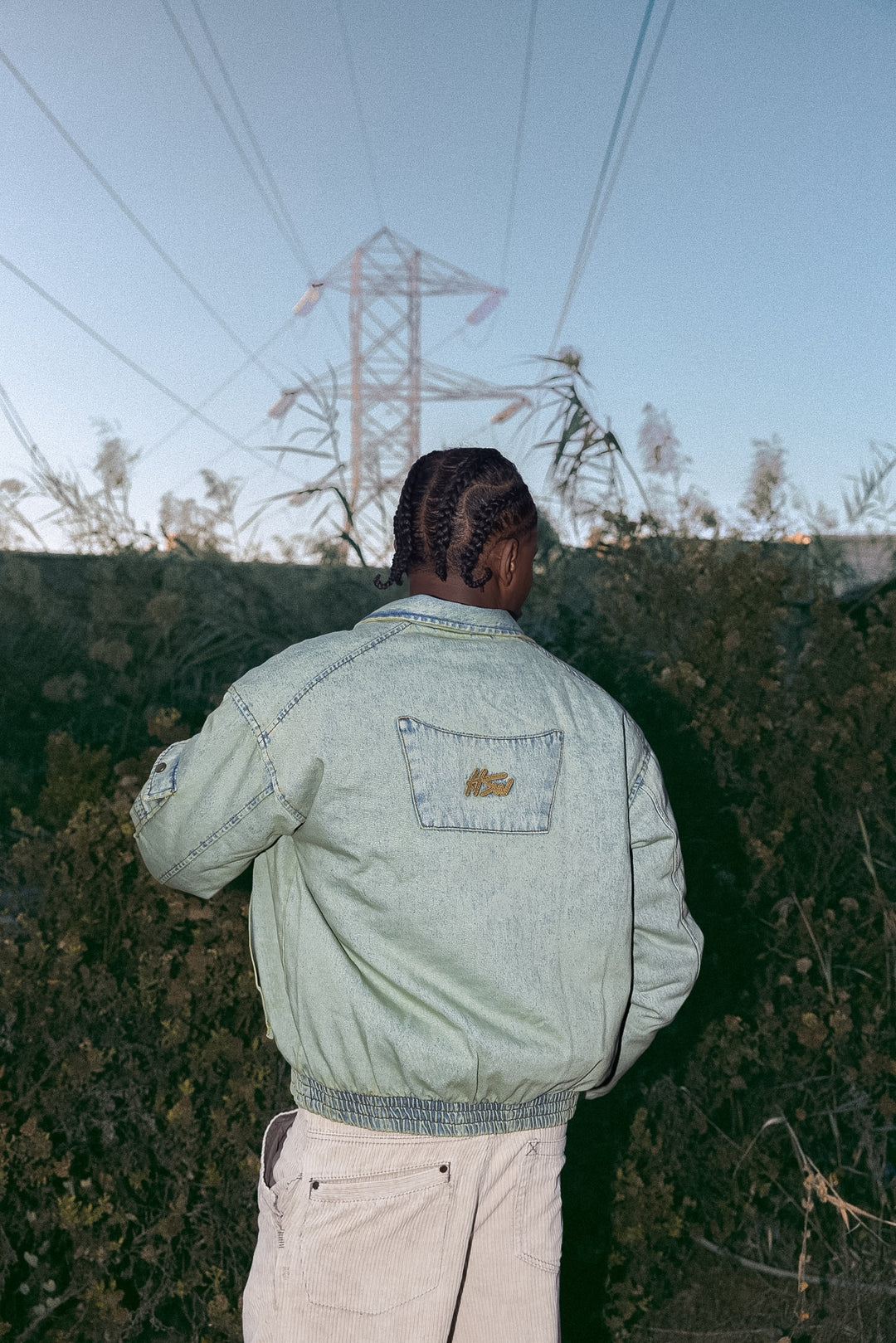 HSW DENIM JACKET MINT