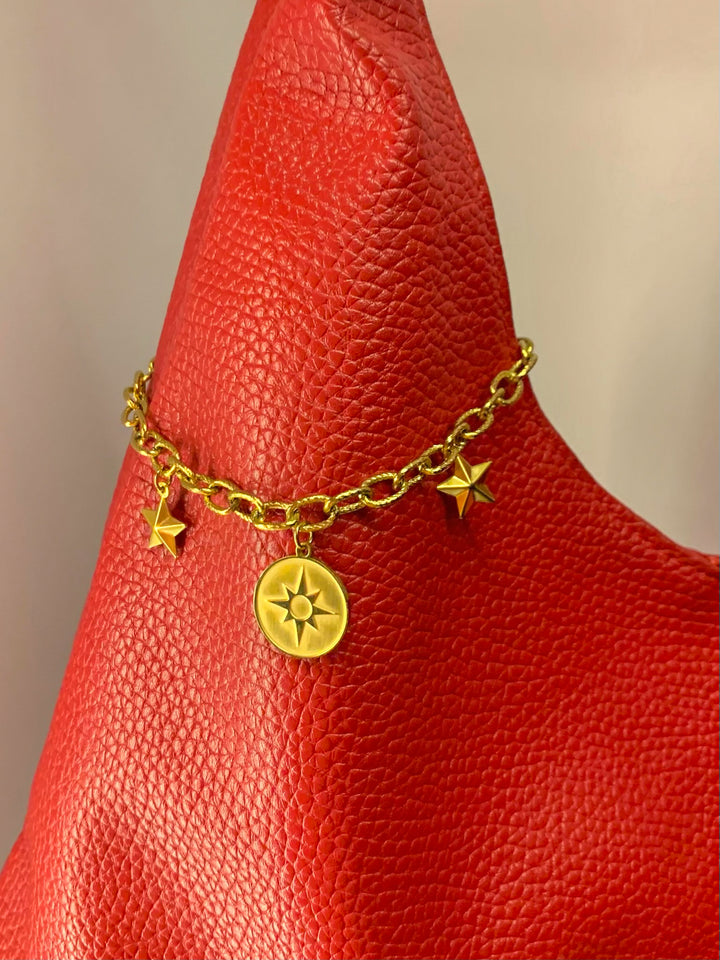 COSMIC GOLD BAG-CHAIN