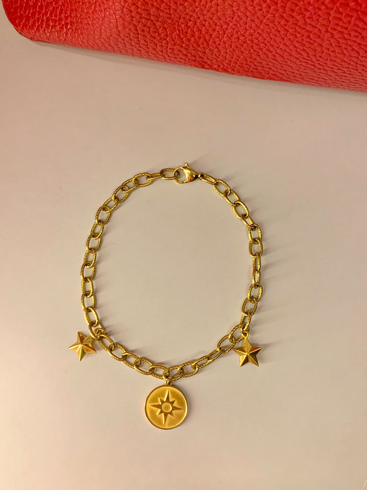 COSMIC GOLD BAG-CHAIN