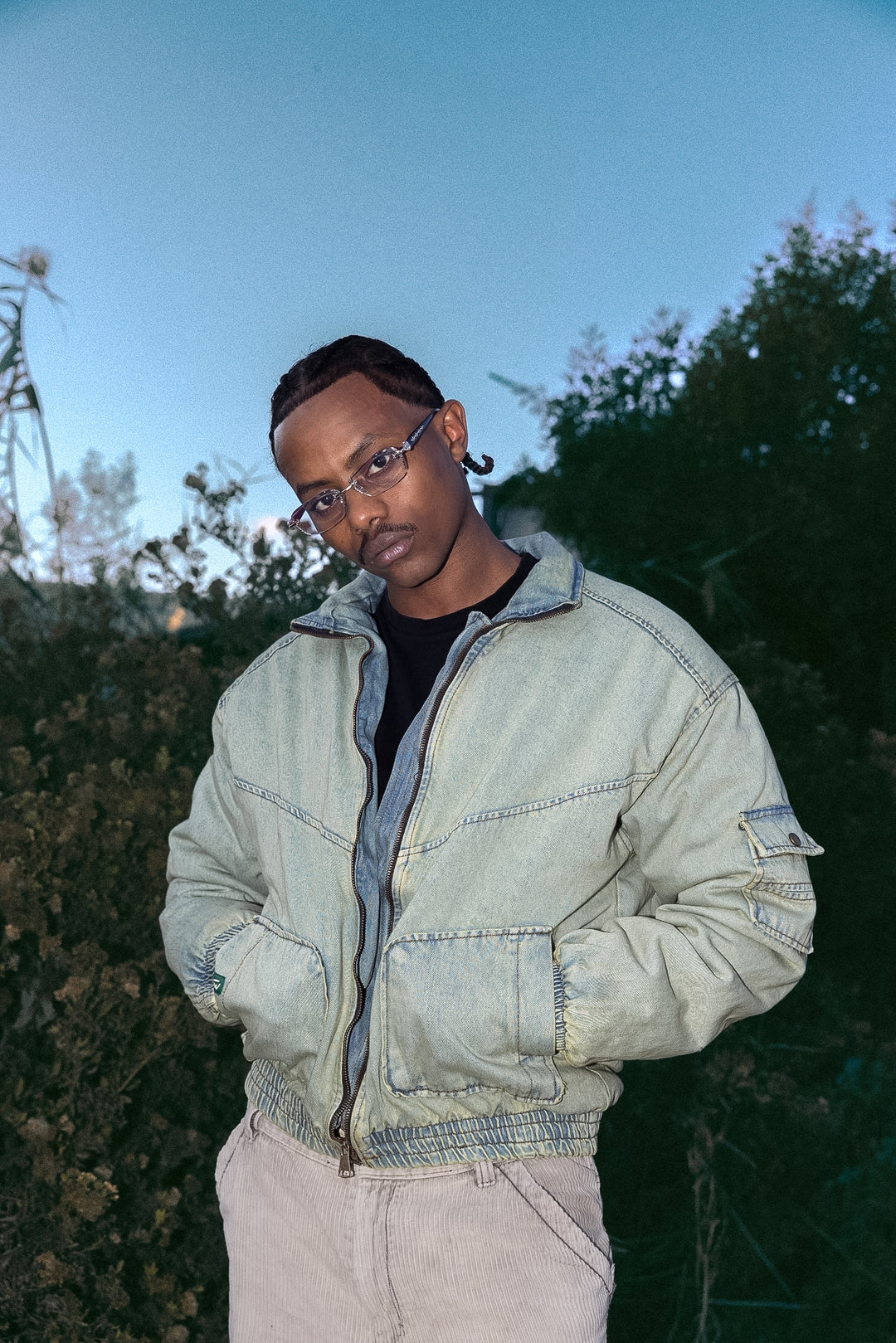 HSW DENIM JACKET MINT