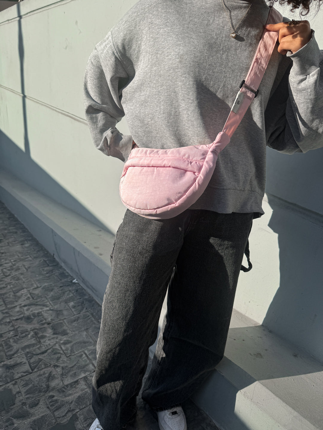 DUMPLING BAG PINK