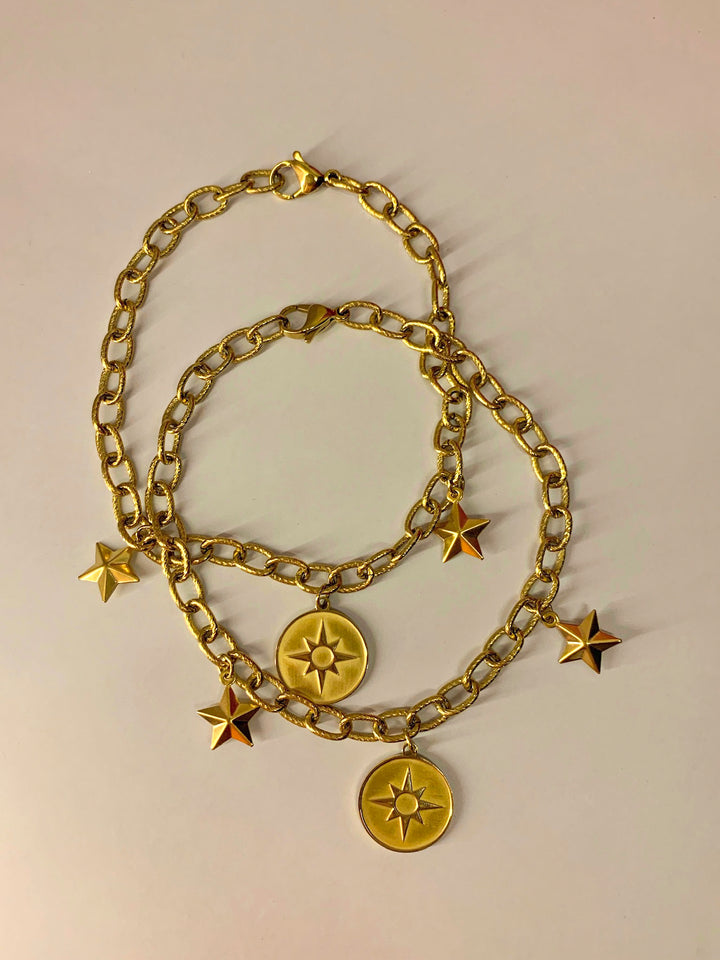 COSMIC GOLD BAG-CHAIN