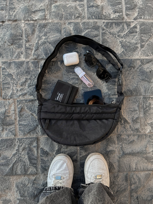 DUMPLING BAG BLACK