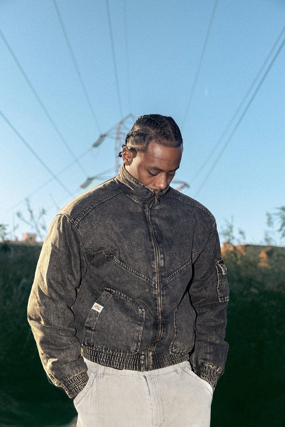 HSW DENIM JACKET RUSTY