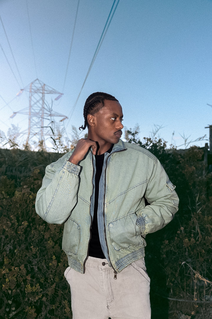 HSW DENIM JACKET MINT