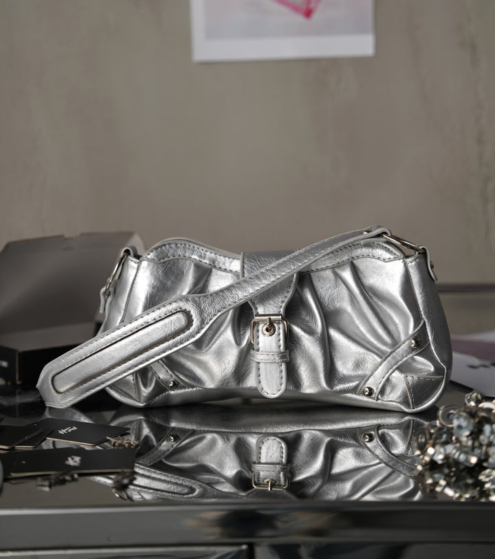 BUCKLE BAG SILVER [EXCLUSIVE EDITION ]