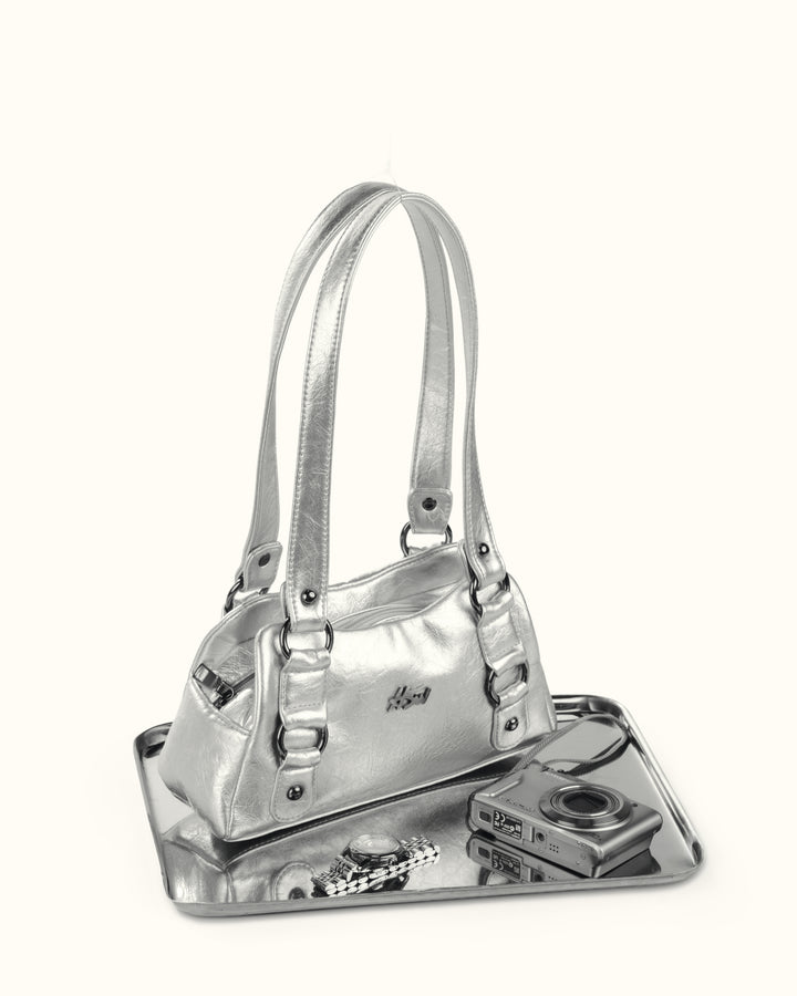 MUSE BAG METALLIC SILVER