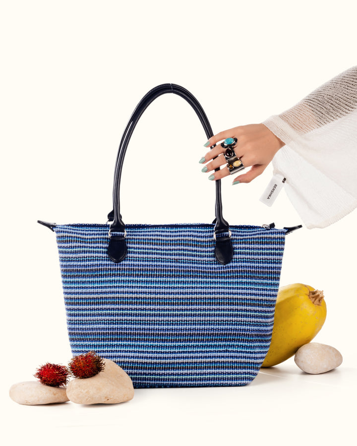 SHOPPER BAG SEA HUES