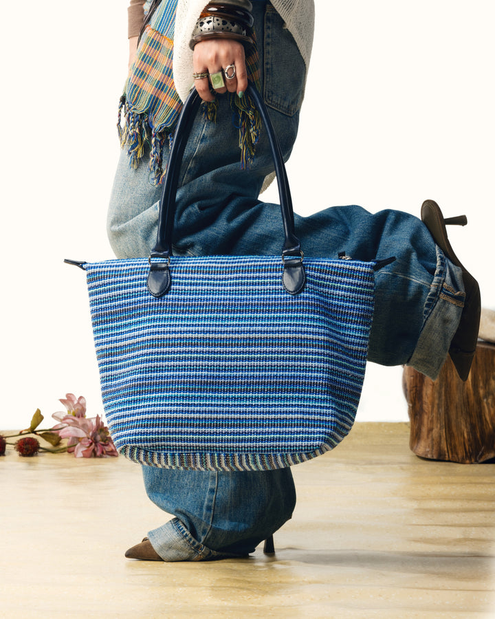 SHOPPER BAG SEA HUES