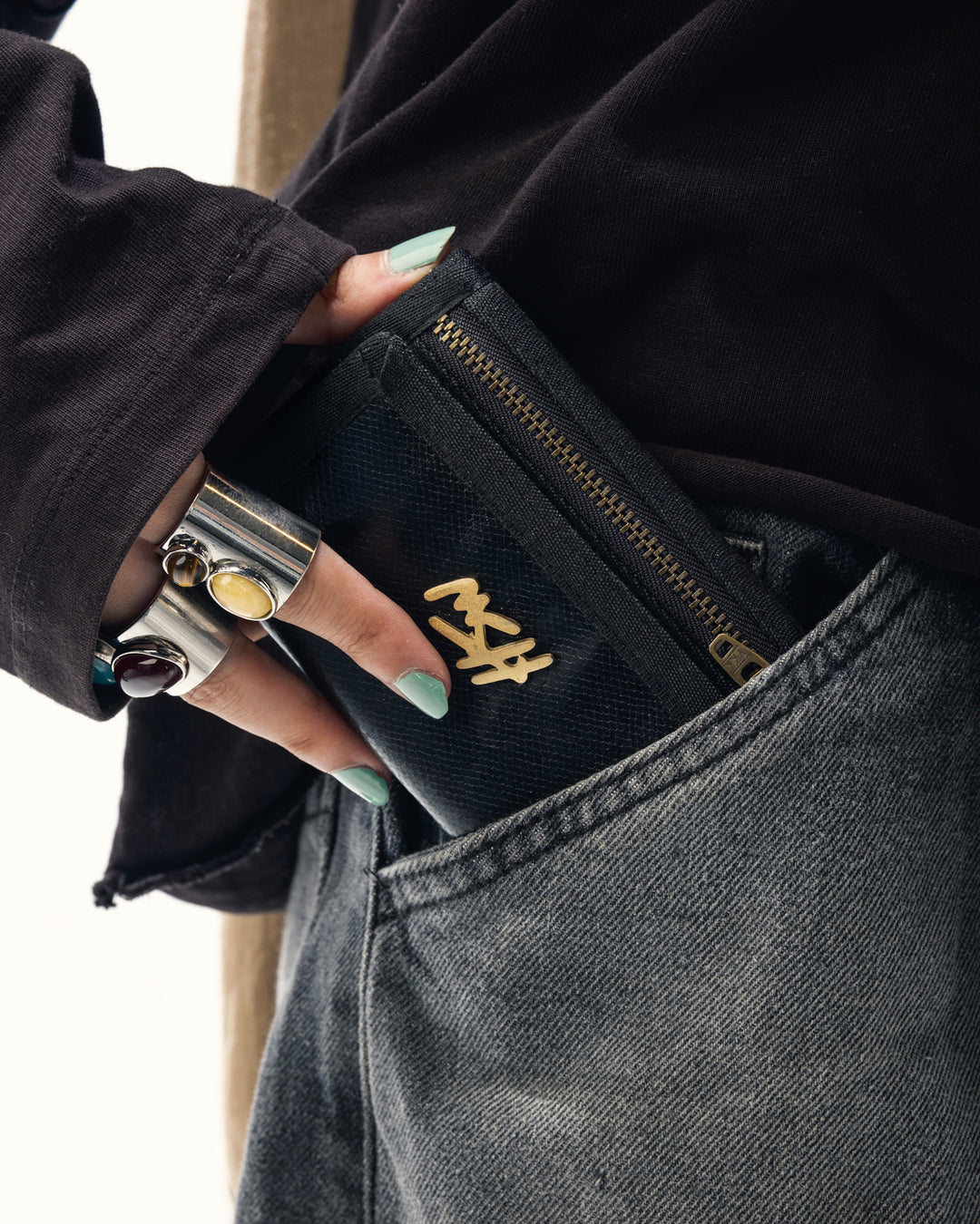 STARLIT WALLET ECLIPSE BLACK