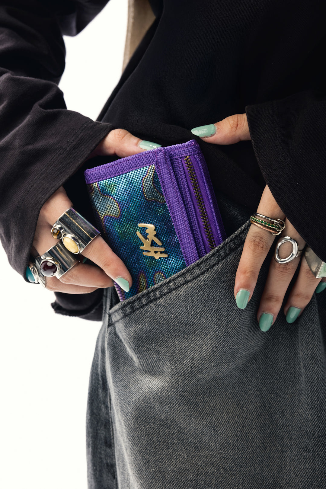 STARLIT WALLET COSMIC CAMO