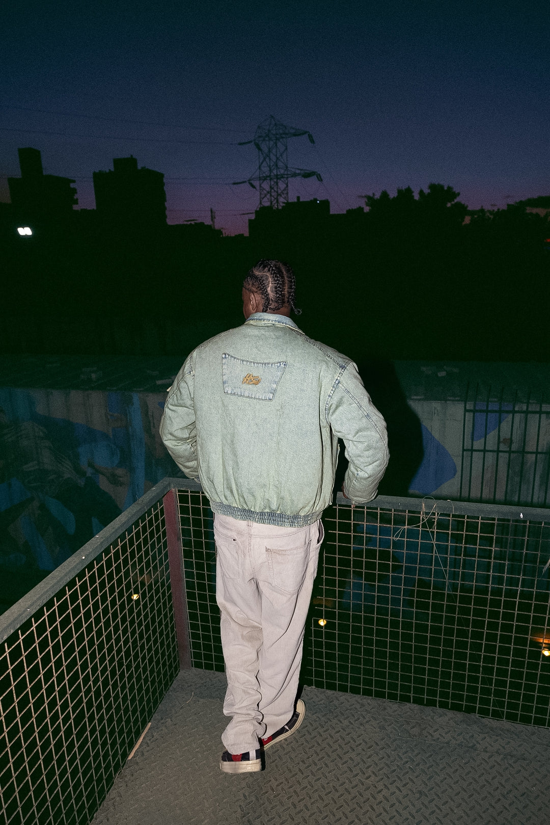 HSW DENIM JACKET MINT