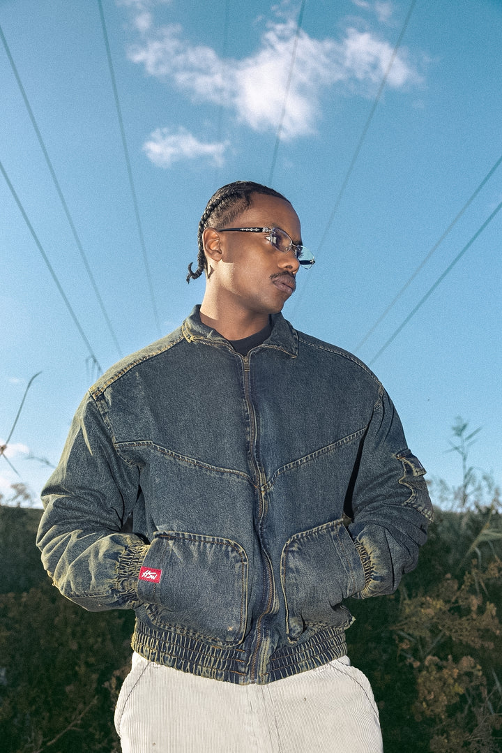 HSW DENIM JACKET BLUE