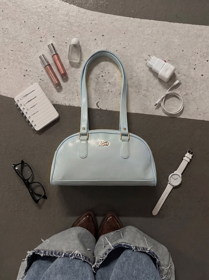 BOWLER BAG BABY BLUE