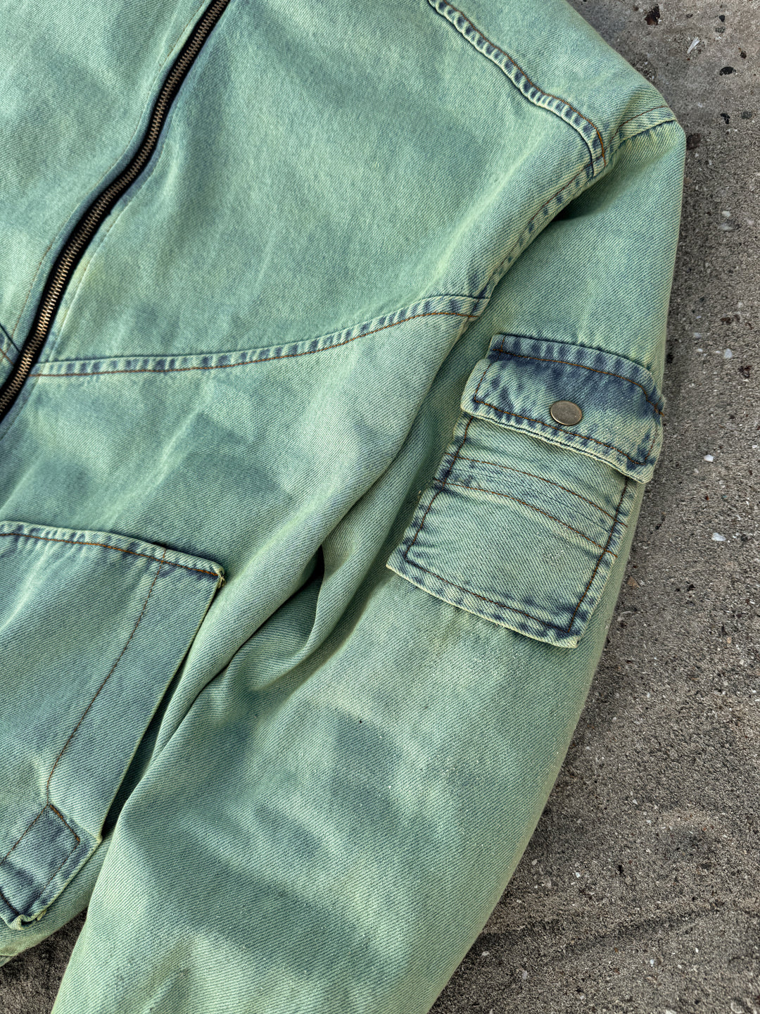 HSW DENIM JACKET MINT