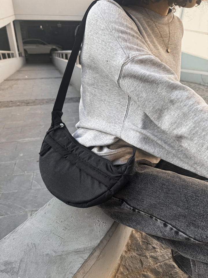 DUMPLING BAG BLACK