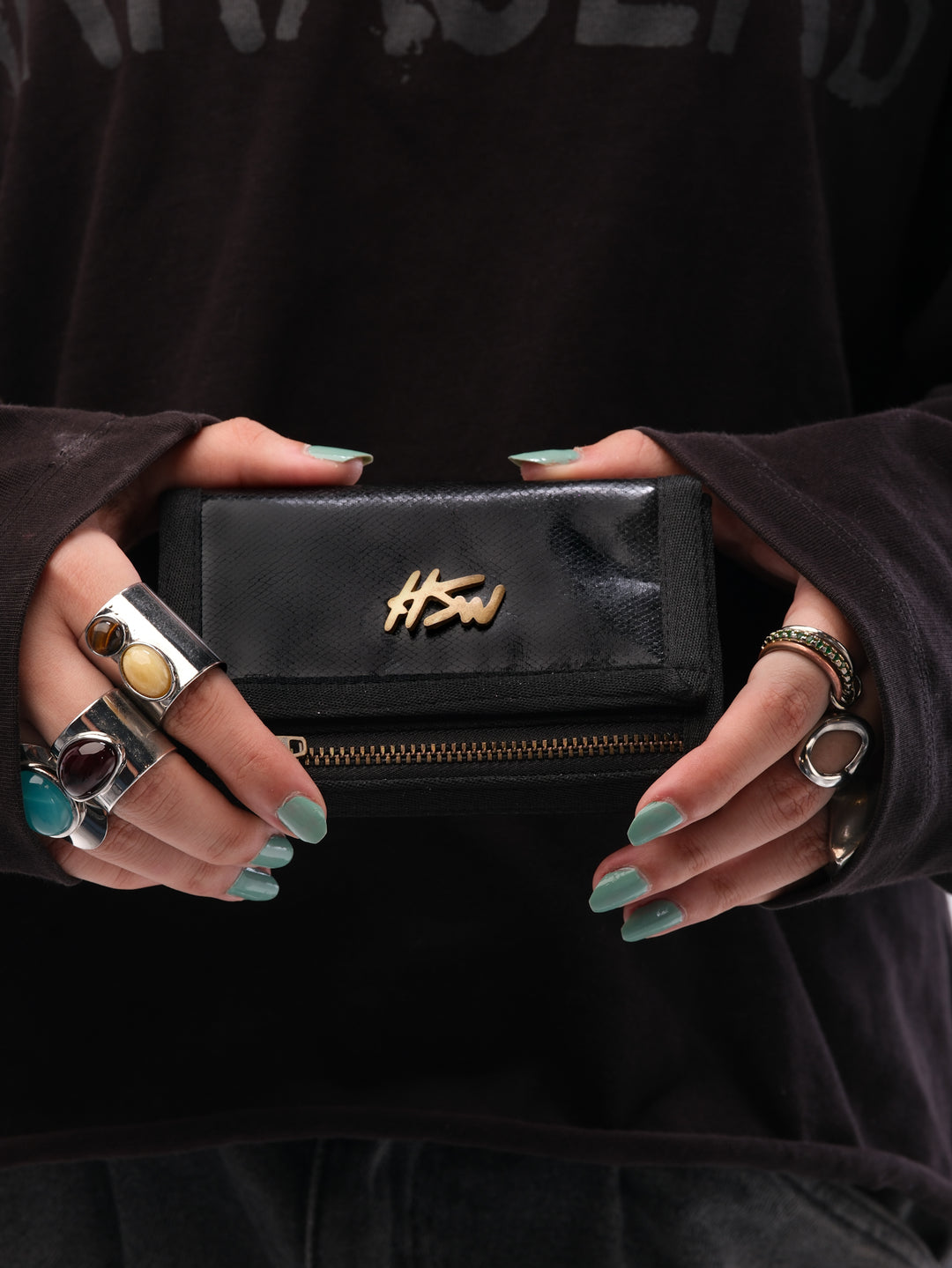 STARLIT WALLET ECLIPSE BLACK