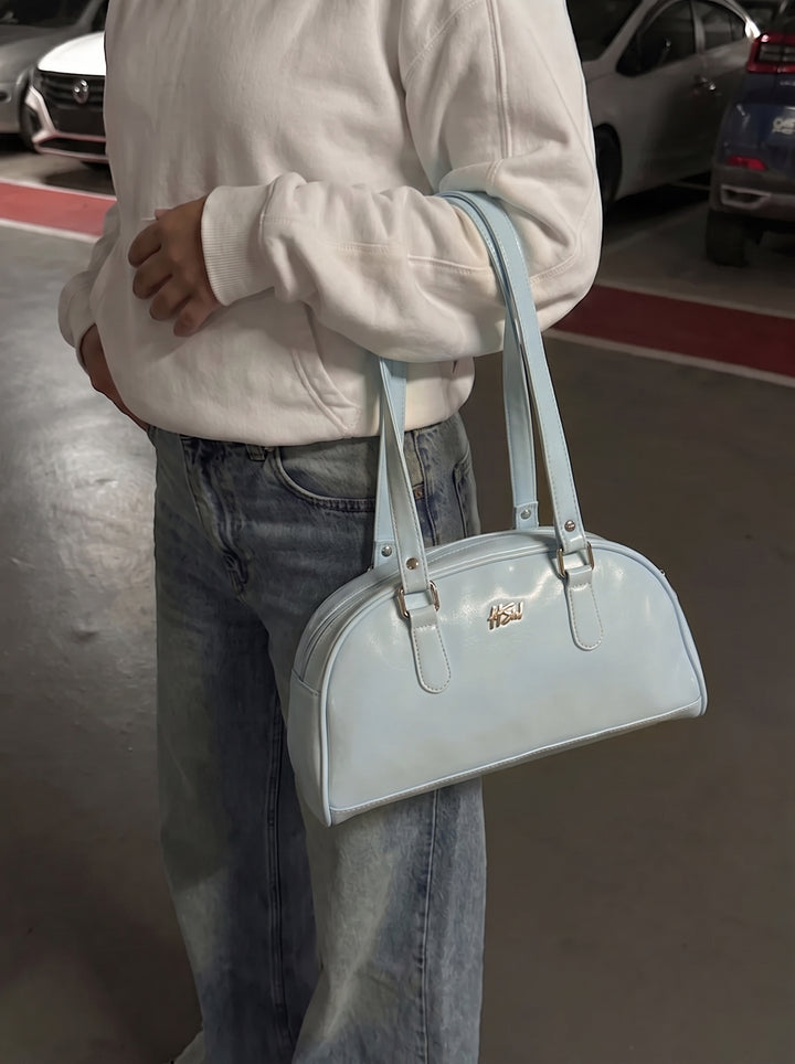 BOWLER BAG BABY BLUE