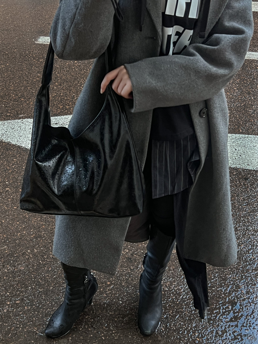 HOBO BAG BLACK