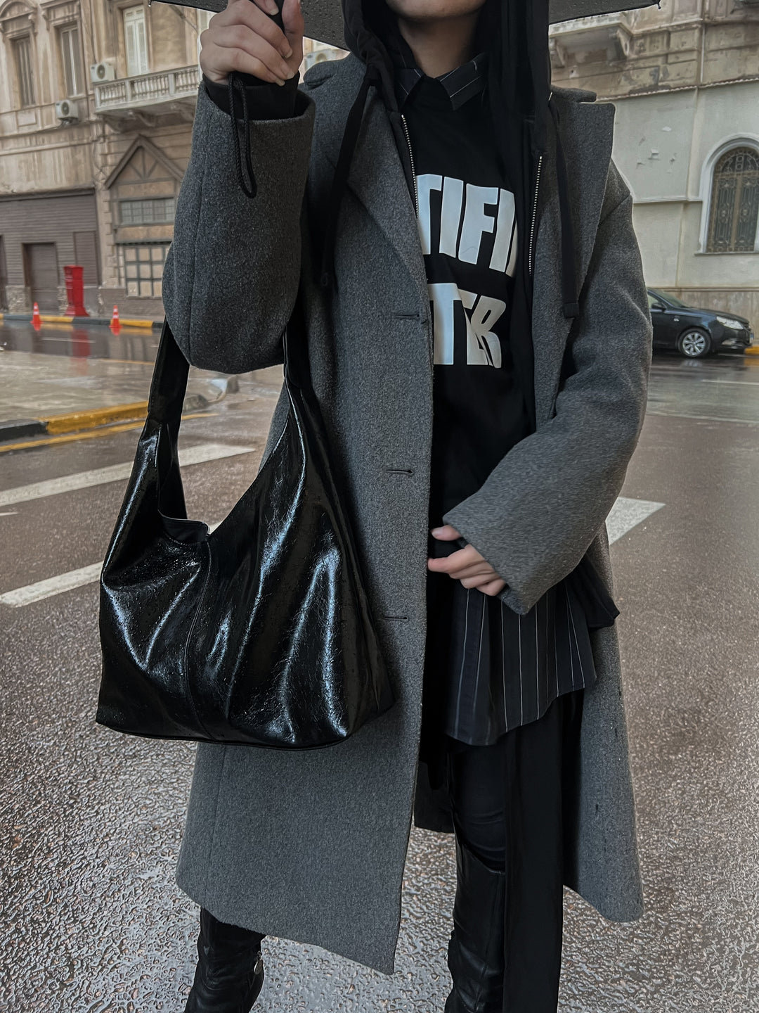 HOBO BAG BLACK