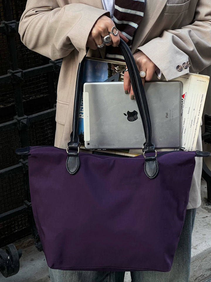 SHOPPER BAG PURPLE
