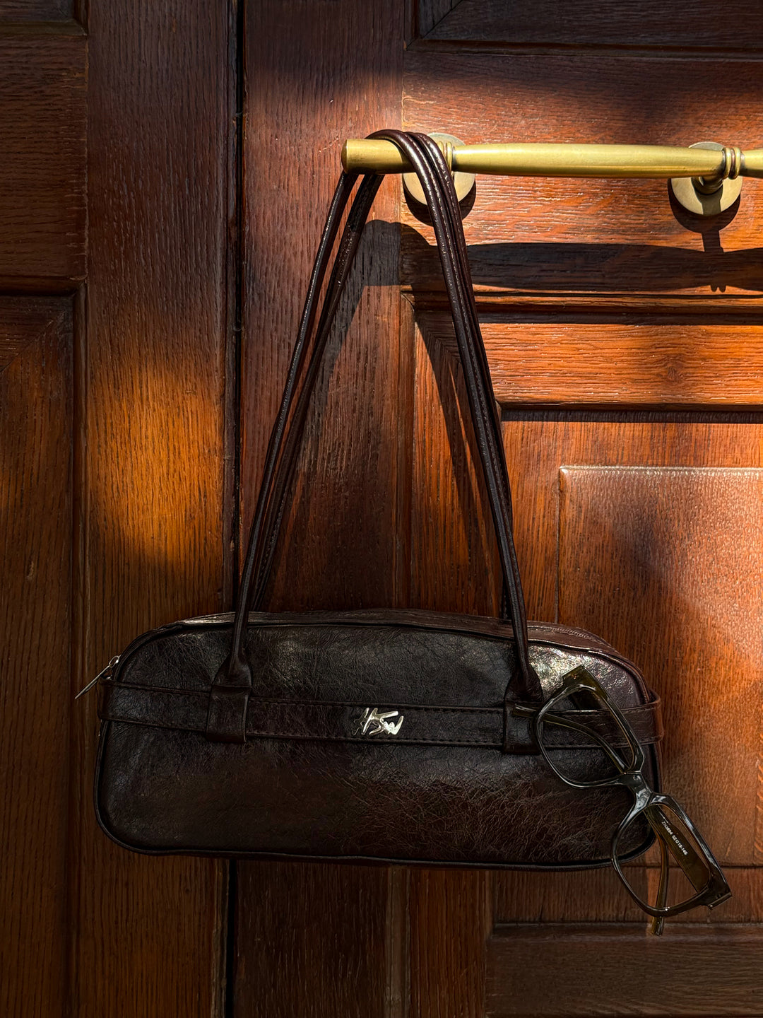 RADIOSET BAG DARK BROWN