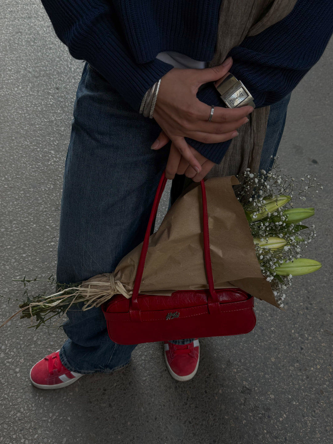 RADIOSET BAG DARK RED