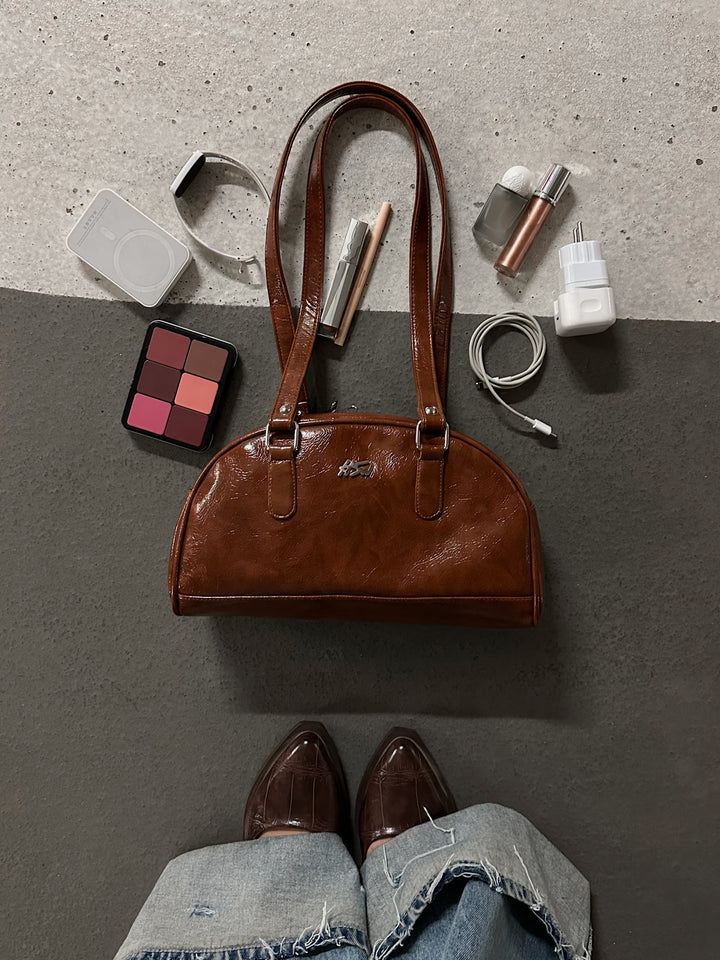 BOWLER BAG CARAMEL