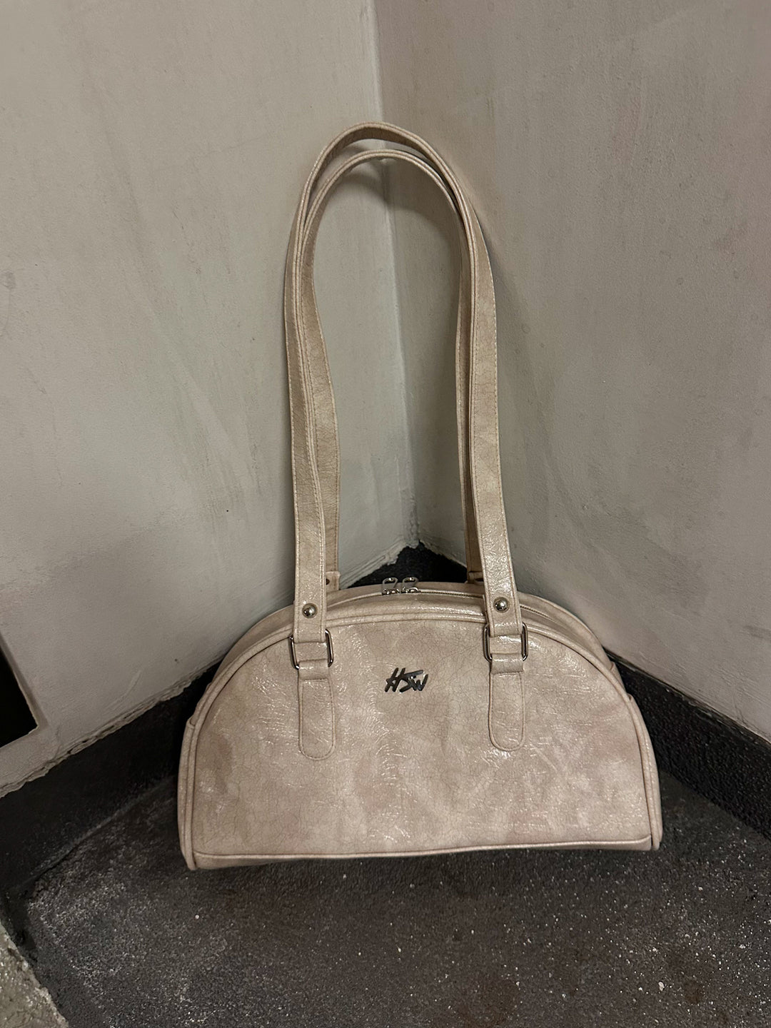 BOWLER BAG BEIGE